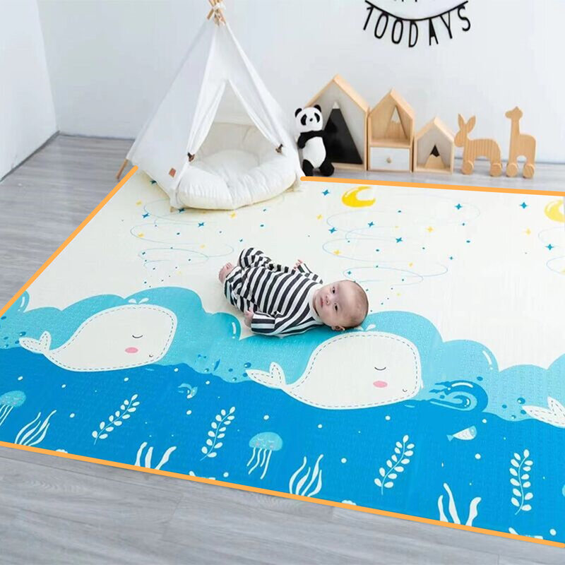 2023 Thicken 1cm NEW Baby Foam Crawling Mat Children EVA Educational Toys Kids Soft Floor Game Mat Chain Fitness Gym Game Carpet
