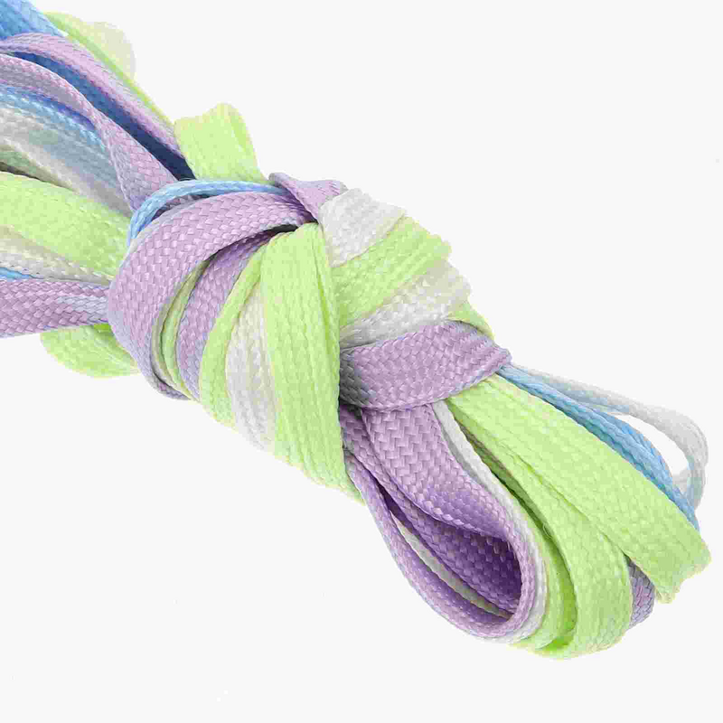 Cuerda de encaje luminoso para zapatos, cordón informal para calzado