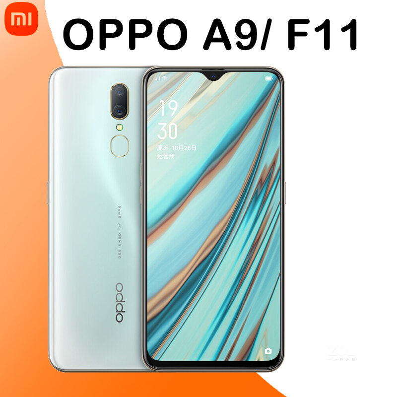 OPPO-teléfono inteligente A9 /OPPO F11, móvil con Android 6G, 128GB, huella dactilar, 16MP, 4020mAh
