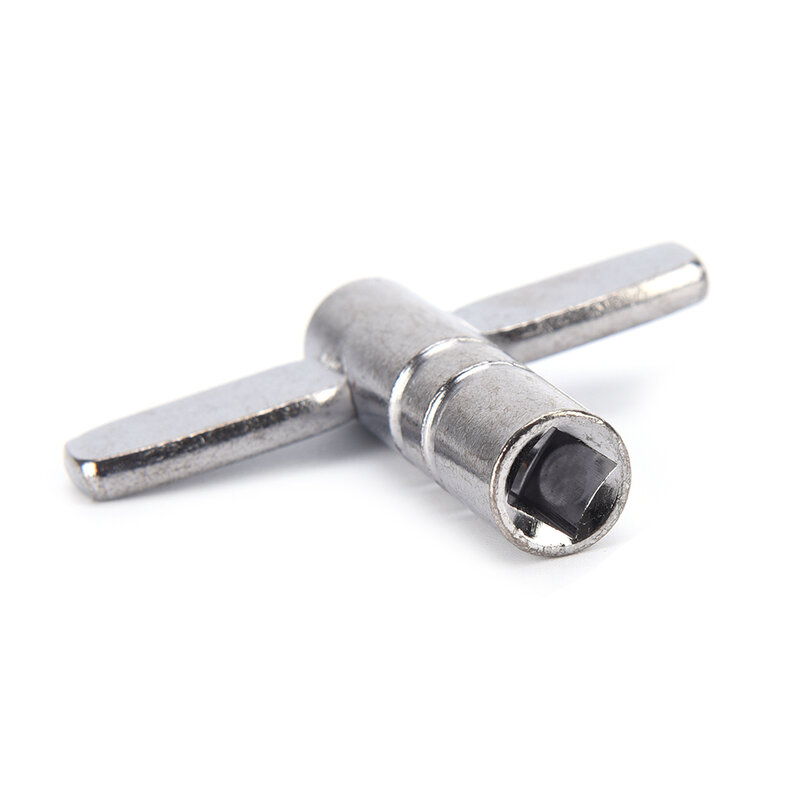 Tambor Sticks Skin Tuning Key Tuner, sólido durável, 5x5mm, peças universais e acessórios, soquete quadrado