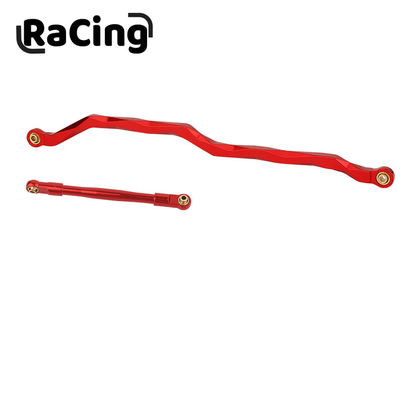 1/10 RBX10 Metal Front Axle Steering Link Links Linkage for RC Axial RBX10 Ryft Rock Bouncer Car Aluminum Alloy Upgrade Parts