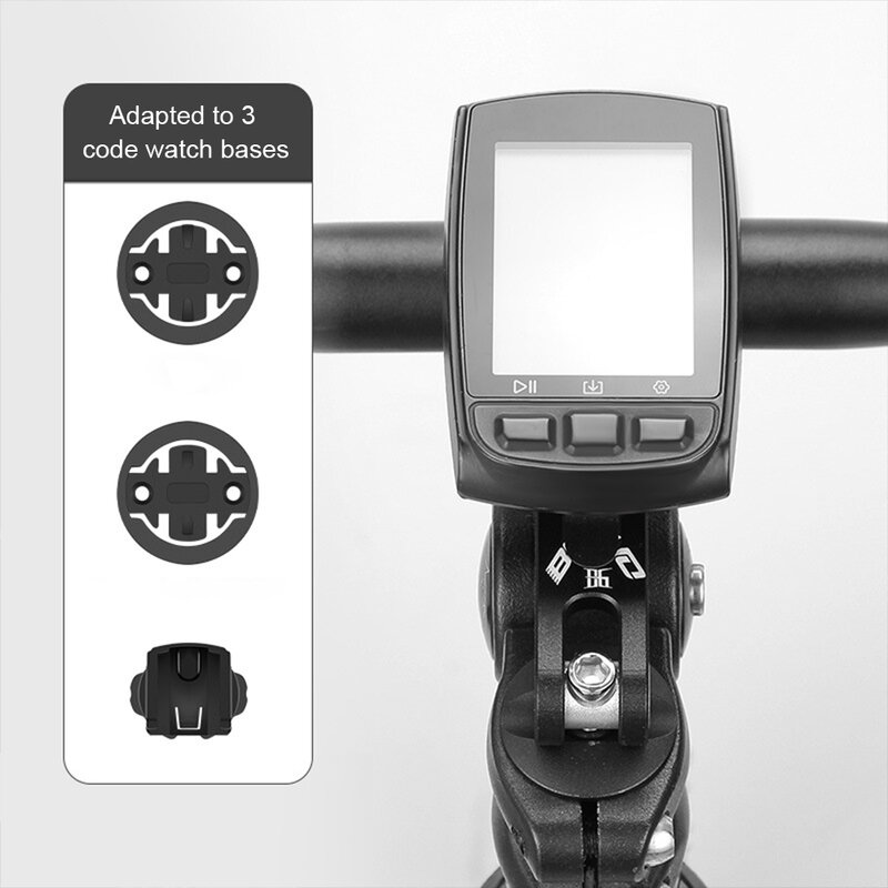 Out Front Bike Computer Mount Cycling Computer Extended Mount Aluminum Alloy Phone Flashlight Stem Bracket Bike Accessories