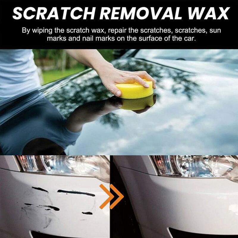 Anti Scratch Wax Remover, Car Scratch Repair Creme, Pintar marcas finas Polimento Revestimento Creme, Auto corpo moagem composto