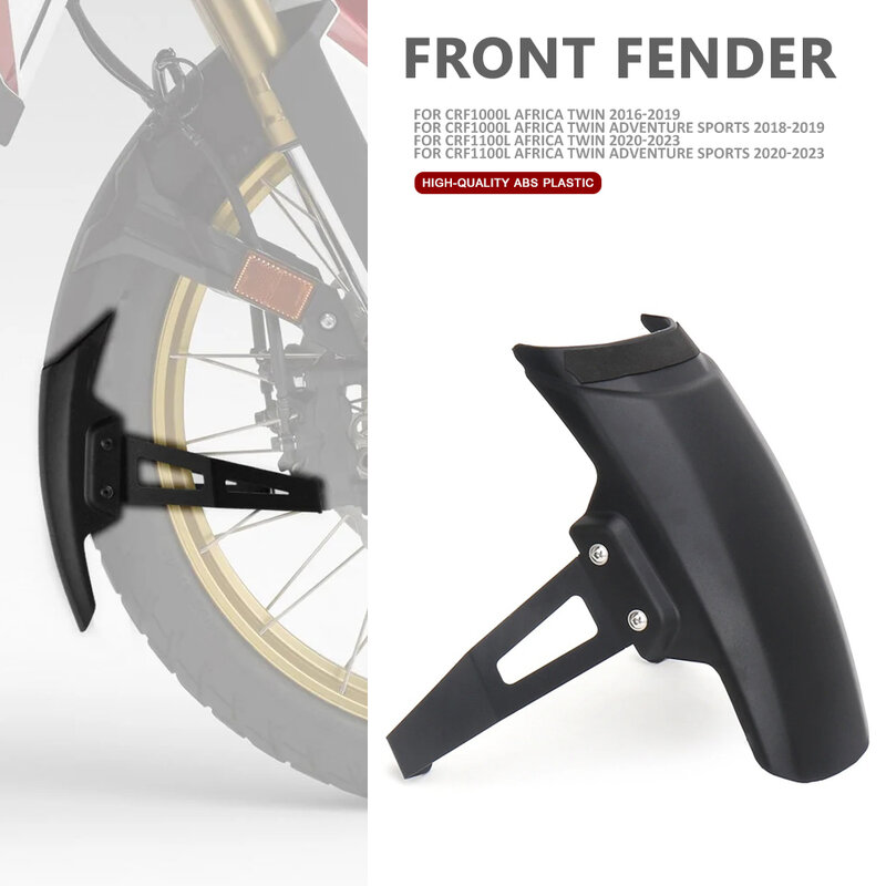 Front Fender CRF1000L Africa Twin Adventure Sports Mudguard ABS Extenda Mud Guard For Honda CRF1100L AFRICA TWIN ADVENTUE SPORTS