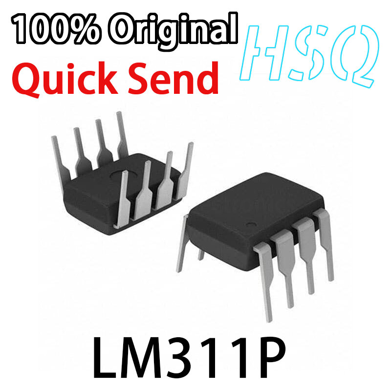 Chip IC de comparador analógico DIP-8, inserto directo LM311P LM311 Original de 10 piezas