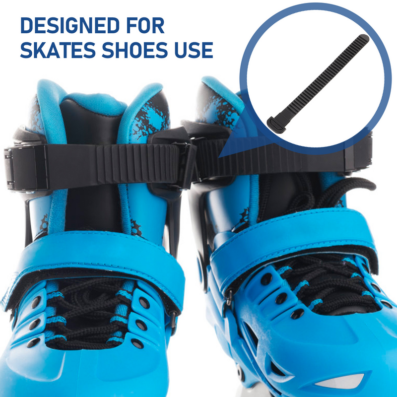 Boucle de sangle en fibre de skate pour chaussures de patinage, accessoire de sécurité en ligne, fermoir de skate de résubdivision, pièces de structure