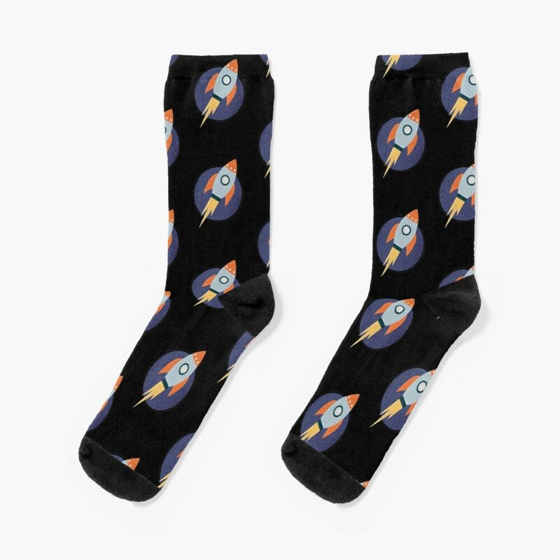 Space rocket Socks Men Socks