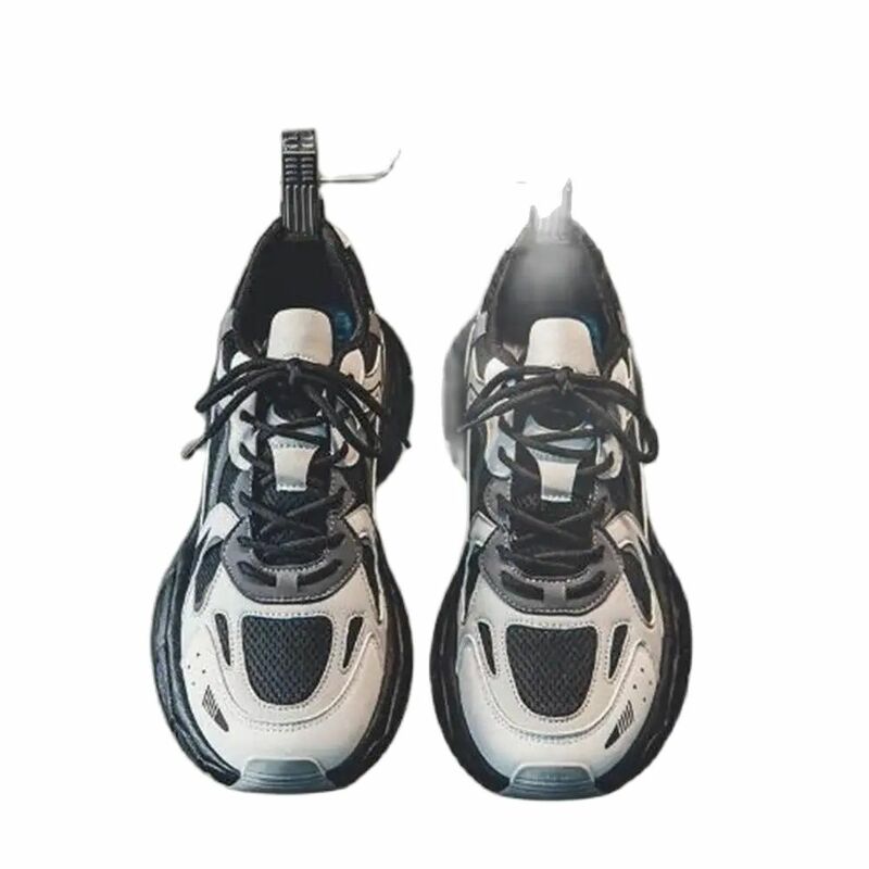 Baskets en toile coordonnantes pour hommes, chaussures de course, chaussures de jogging en plein air, chaussures respirantes, semelle optique, design original