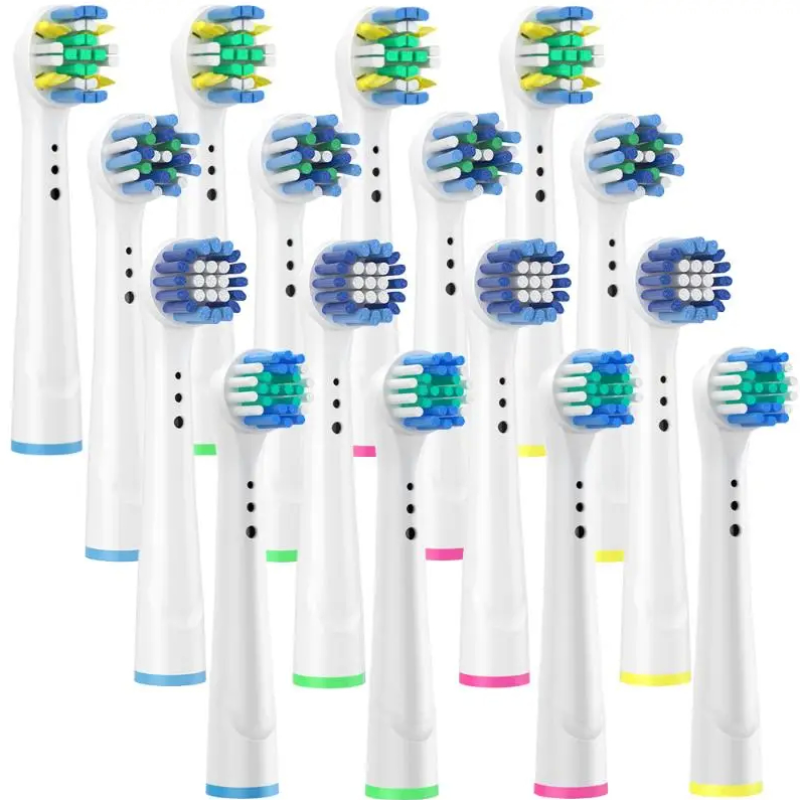 Têtes de rechange pour brosse à dents électrique Braun Oral-B, recharge, vitalité, action de fil dentaire, Pro1000 Pro 3000 Pro5000 Pro7000