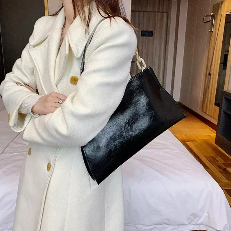 柔らかい合成皮革の女性のハンドバッグ,ショルダーバッグ,大容量,ファッショナブル,新しいデザイン,2023