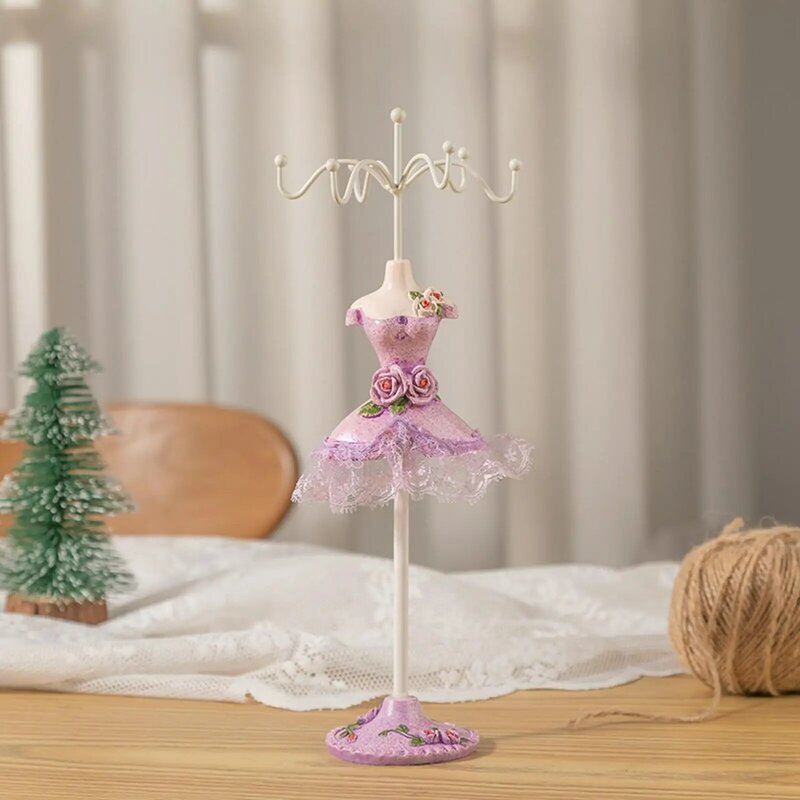 Fashion Jewelry Display Stand Decoration Displaying Hanging Jewelry Tree Tower Girls Bridal Gift Shows Dresser Shelves Showroom