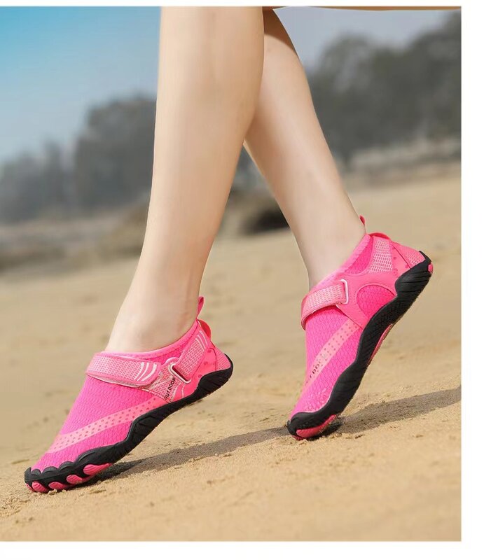 Men's And Women's Water Shoes Rubber Outsole Quick Drying Breathable Beach Shoes Casual Fitness Cycling Swimming Shoes