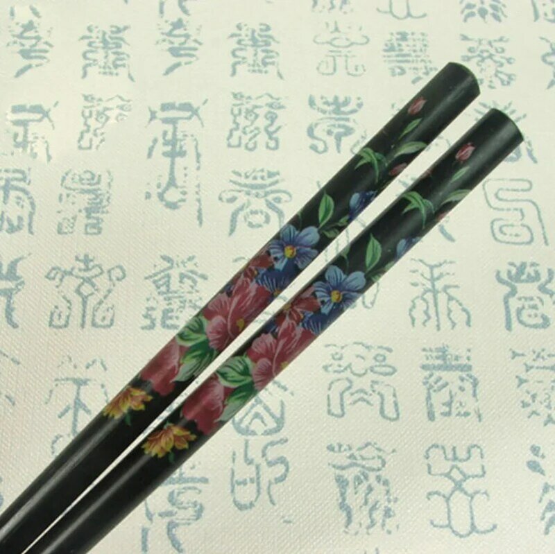 Horquillas de madera japonesas para mujer, palillos de madera Natural china, 2 unids/set por juego