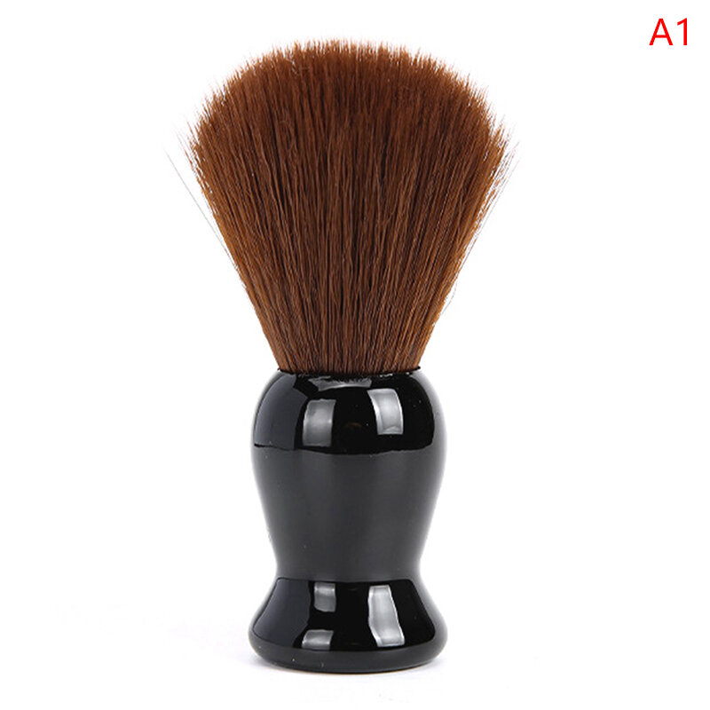 Mens Shaving Brush With ABS Handle Salon Barber Soap Foaming Beard Moustache Portable Hair Shave Brush Beard Cleaning Tool