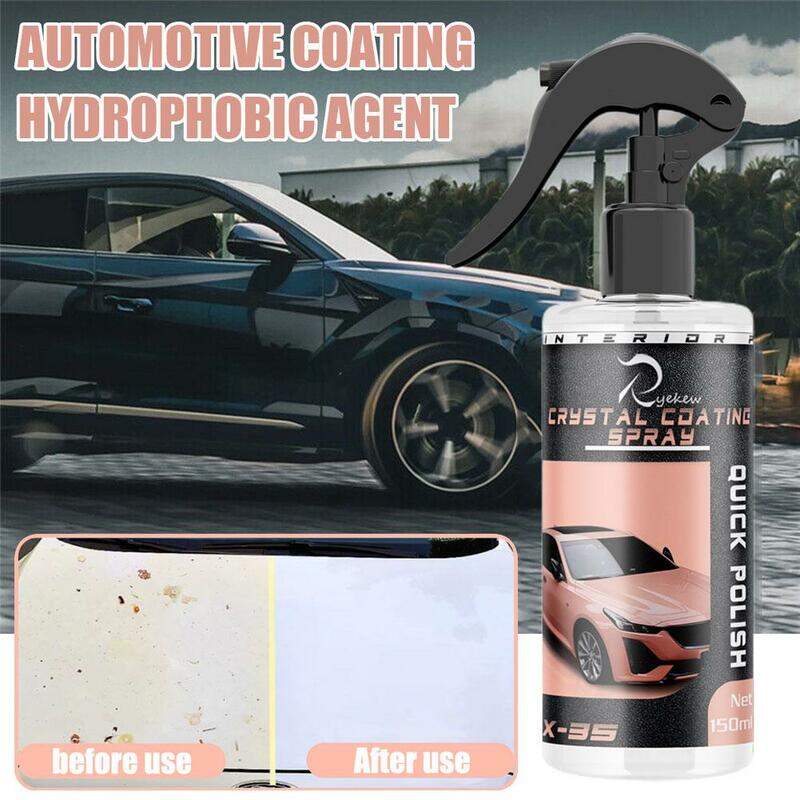 Automotive Coating Hydrophobic Agent High Quick Coating Spray For Car Glass Anti-rain Liquid Windshield J8g7