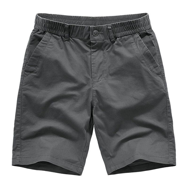 Pantalones cortos informales de algodón para hombre, Shorts Cargo de verano, novedad