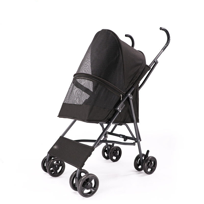 Light Pet Stroller Teddy Out of The Car Free Installation Station Standing Dog Walking Cart Puppy Dog Cat Trolley
