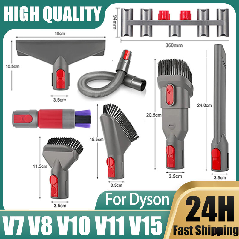 Tubo de extensión de varilla telescópica para aspiradora de mano Dyson V7, V8, V10, V11, V15, accesorios de herramientas de extensión, piezas de repuesto