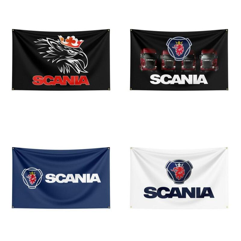 3x5 Fts Scania Auto Flagge Polyester Banner für Dekoration