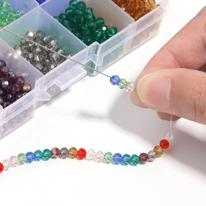 Gemischte Metall perlen nadeln für Perlen Einfädeln Schnur Tambour/Schmuck Armband Halskette machen Stifte Schnur Werkzeuge Stifte DIY Werkzeug