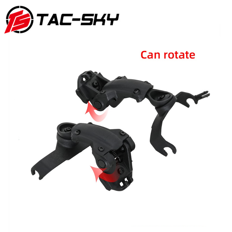 TS TAC-SKY 전술 헬멧 웬디 1.0 2.0 3.0 시리즈 헬멧 레일 어댑터, 전술 COMTAC II III 헤드셋과 호환 가능