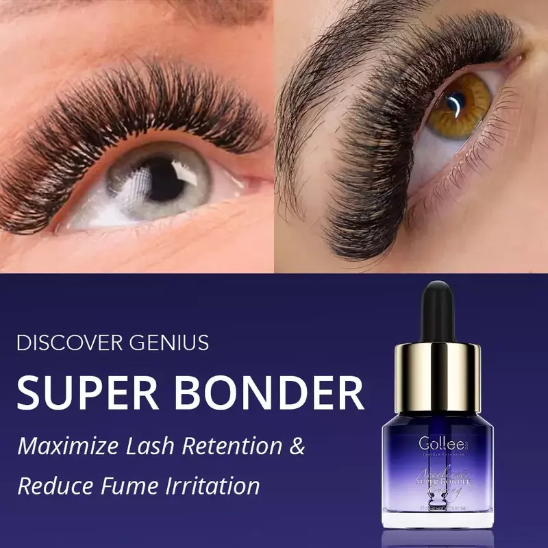 Gollee Accelerate Super Bonder For Any Eyelash Extension Glue Make Eyelash Extension Last Longer And Make It Dry After 3 Minutes