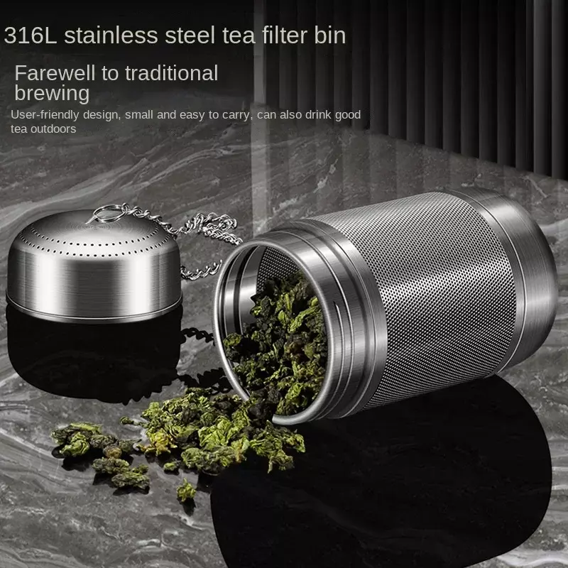 Infusore per tè in acciaio inossidabile foglie di tè condimento per spezie colino a sfera teiera filtro per caffè a rete Fine accessori per la cucina