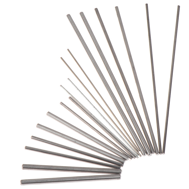 2PCS Diameter 2mm/3mm/4mm/5mm/6mm RC Stainless Steel Axles Bar Rod Linear Rail Round Shaft
