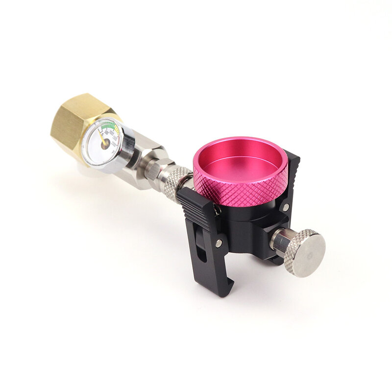 Soda Quick Connect Pink Co2 Cylinder Refill adapter Fill Station con Kit di misurazione Fit Sodastream Terra/DUO/Art bombola di CO2