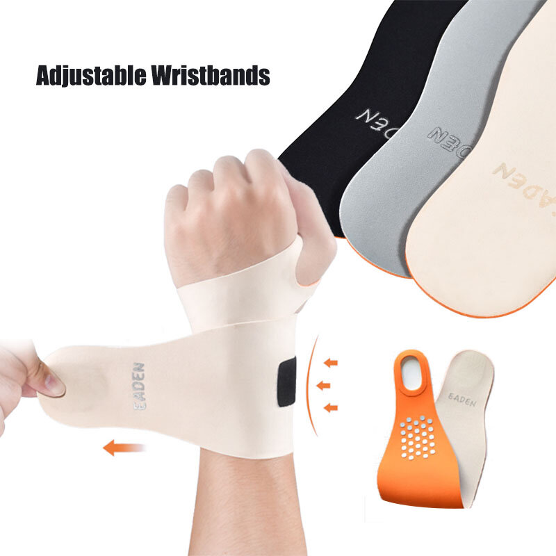 1PCS Wristbands Wrist Support Brace Gym Sports Wristband Carpal Protector Breathable Injury Wrap Band Strap Safety