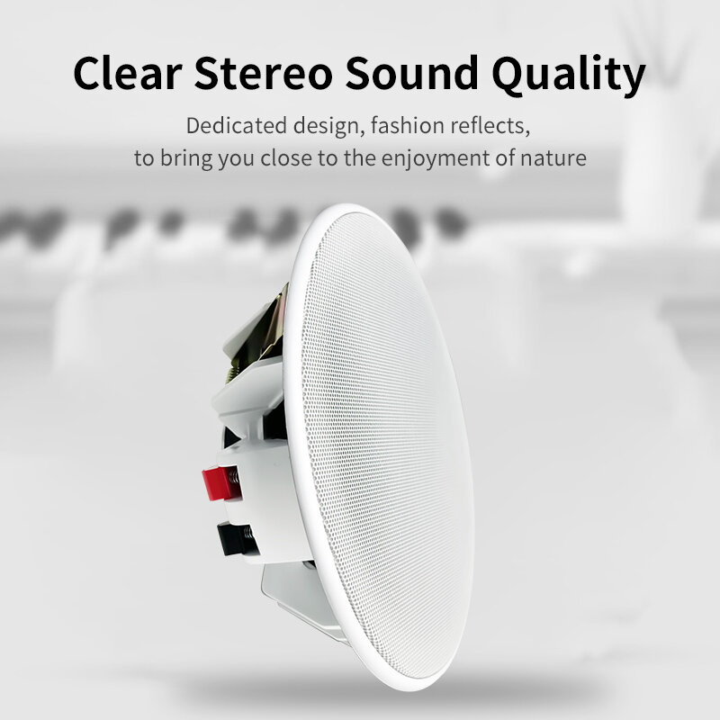 M6-2 speaker rumah speaker audio plafon untuk sistem speaker plafon dengan suara berkualitas tinggi