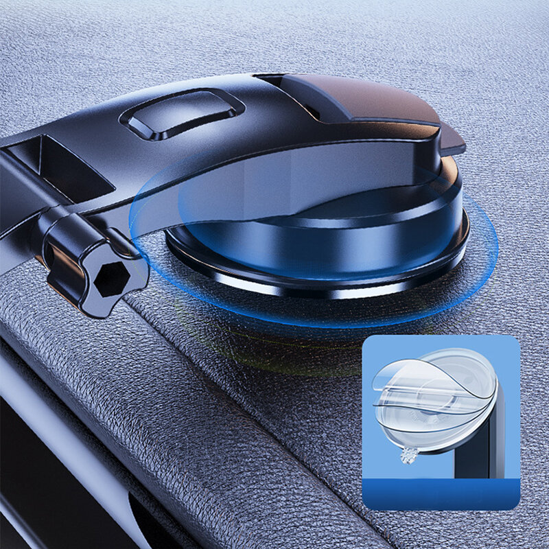 Dudukan Telepon Mobil Di Aksesori Ponsel Portabel untuk Ponsel Pintar Yang Berputar dan Memegang Perangkat Yang Dapat Ditarik