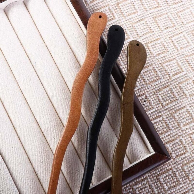 Деревянная заколка для волос ручной работы в китайском стиле