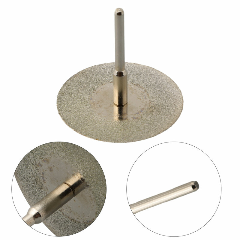 Zestawy tarcza szlifierska ostrza koła obrotowego akcesoria do warsztatów drewna metalowe 2 sztuki 40/50/60mm Metal diamentowy