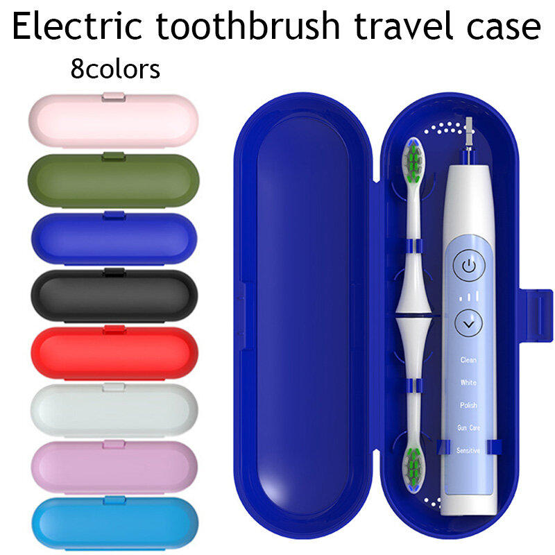 Kotak perjalanan sikat gigi elektrik portabel untuk Philips Sonicare kotak perjalanan sikat gigi elektrik kotak penyimpanan sikat gigi Universal