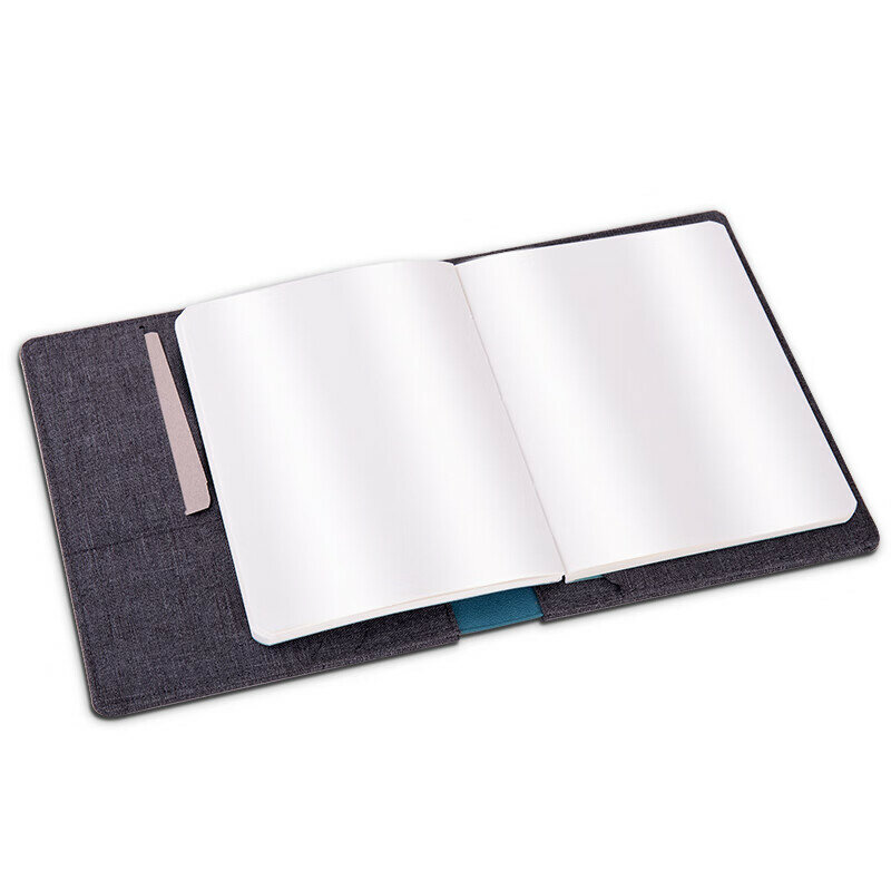 Notebook 64k bisnis tebal Pu buku catatan siswa kulit domba buku catatan harian berjajar 160 halaman