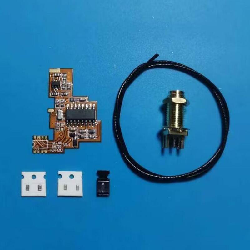 Receptor de walkie-talkie modificado de banda completa de onda corta, accesorios de recepción, Sid único O2H8, tablero suave para Quansheng K5