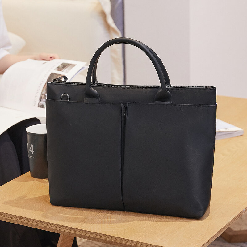 Fashionable 15inch Waterproof Shoulder Computer Briefcase Laptop Bag For Men Women