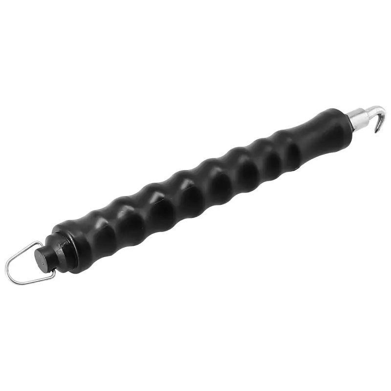 1X Twister de alambre de amarre, acero de alta calidad, retroceso y recarga, acero al carbono, mango de goma práctico, ahorro de tiempo