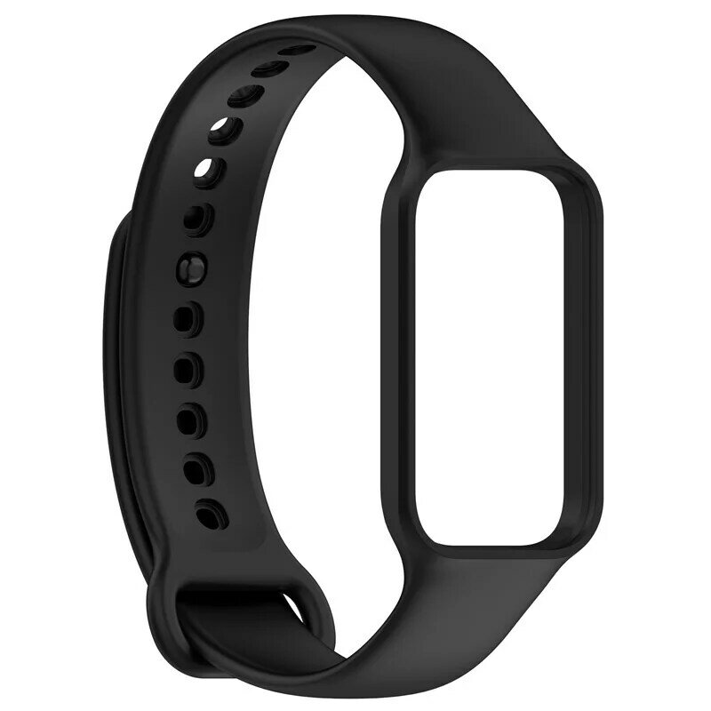 Силиконовый ремешок для xiaomi Band 8 active, сменный спортивный браслет для наручных часов mi Smart band 8