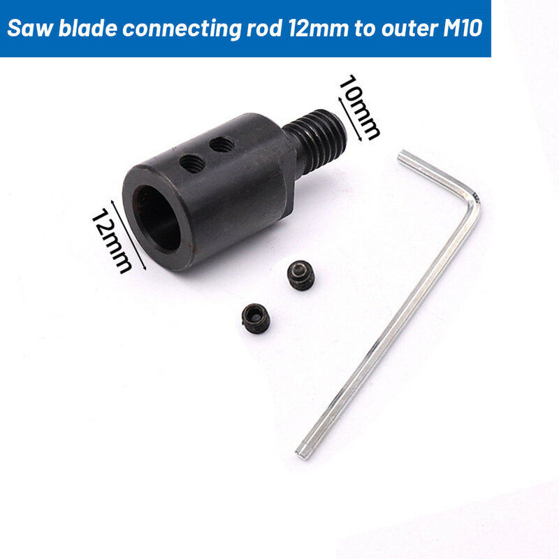 Hoja de sierra de buje de eje de conexión de 6mm, juntas de conexión de eje de conexión para hoja de sierra de acero, 10mm, 5mm, nuevo