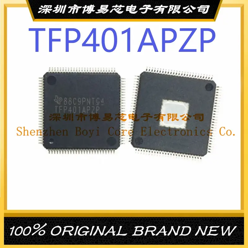 Chip de IC Genuine Video Interface, TQFP-100, TFP401APZP, Pacote TFP401PZP, novo, original, 1 Pc