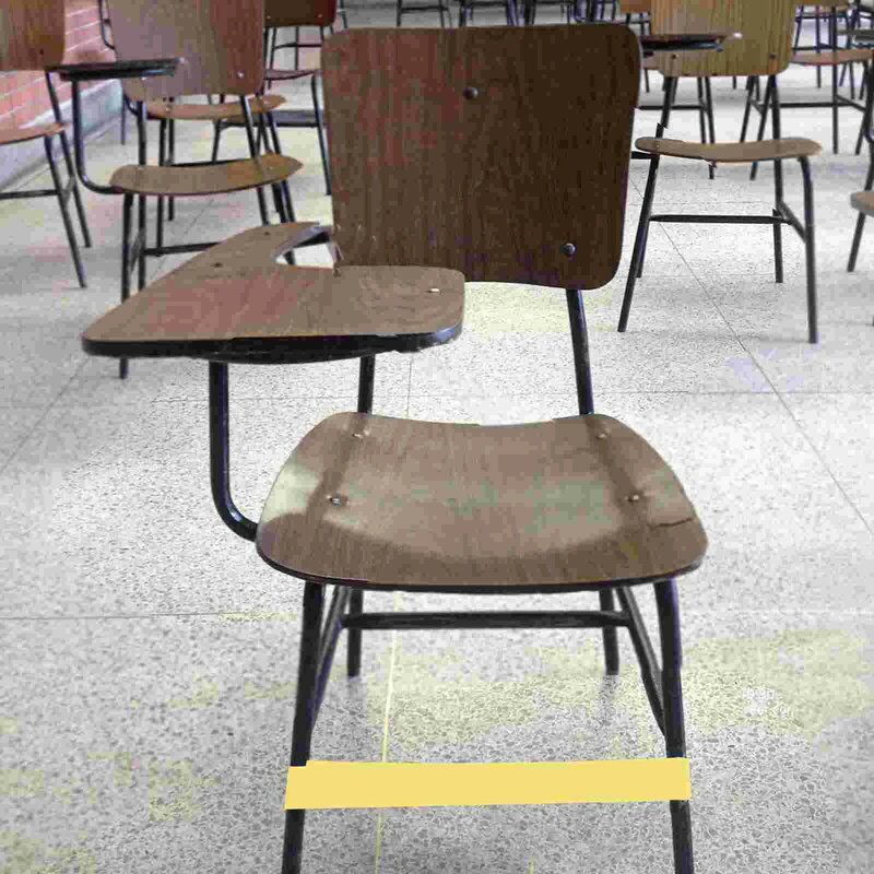 Mesa elástica e cadeira correias de fixação, bandas coloridas insufláveis, pé colorido, conveniente PP para sala de aula infantil, 10 peças