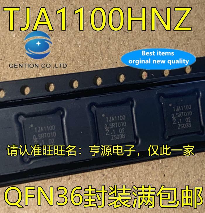 5 pces 100% original novo tja1100hnz tja1100 qfn36 pode ethernet transceptor chip