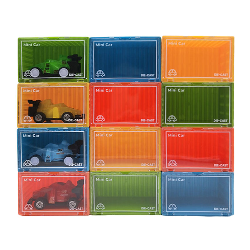 Wysokiej jakości zapięciami można podłączyć do modelu samochodu MiniGT 1/64 w kolorze ABS Pudełko do przechowywania