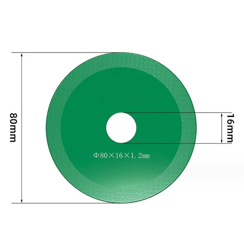 アングルグラインダーディスク,カッティングブレード,耐摩耗性,高品質,セラミックタイル,緑,40mm, 50mm, 80mm