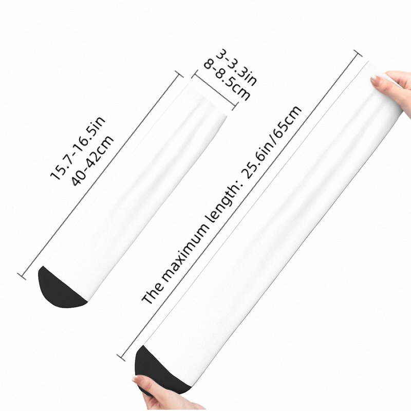 남성용 심플 KPMG 디자인 양말, 두꺼운 양말, 무료 배송