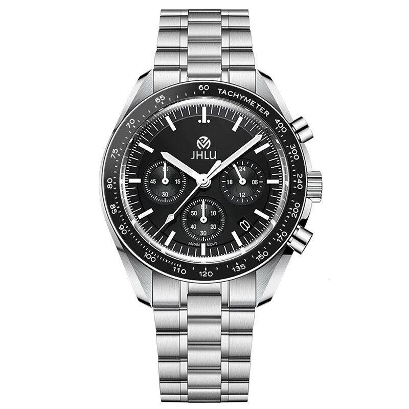 Relógio mecânico impermeável masculino, Speedmaster Watch, Sapphire Mirror Wristwatch, Data automática, Top Luxo, Novo, 2022