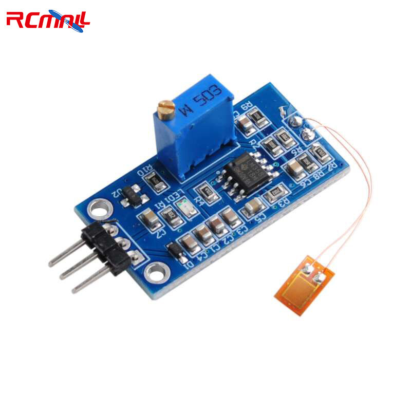 Rcmall 5Pcs Spanningsmeter Buigen Test Sensor Module Lading Versterker Voltage Output Module