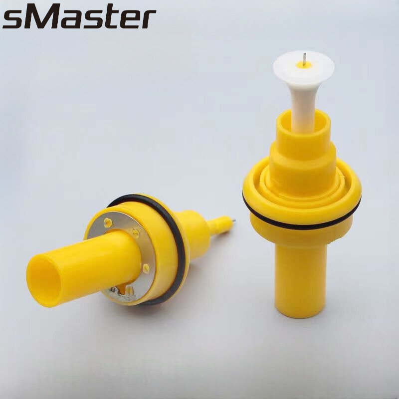 sMaster 2322493 PEM X1 Round Jet Nozzle With Electrode Holder And Deflector Compatible for Wagners X1 Powder Coating Gun